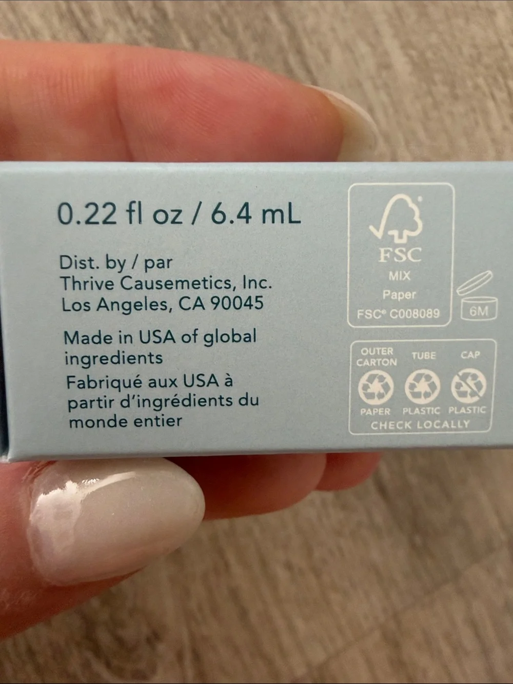 thrive causemetics Pout Hero Liquid Balm Lip Treatment - vanilla swirl